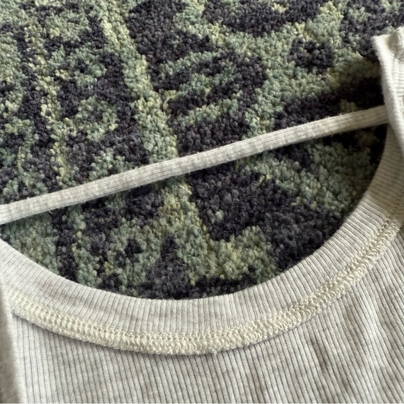 Athleta Revive Drape Back Gray Athletic Tank Top - Picture 4 of 5